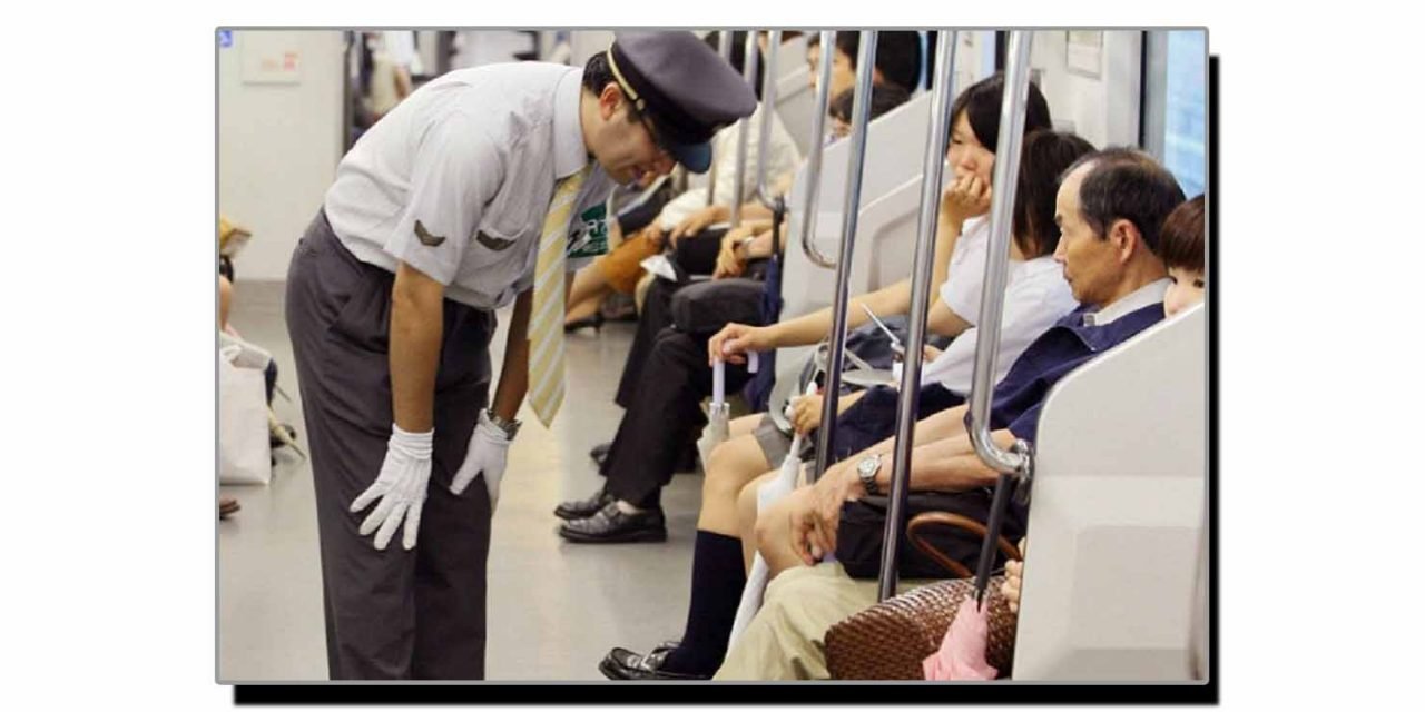 جاپان، ٹرین لیٹ ہونے پر مثالی معافی مانگی جاتی ہے